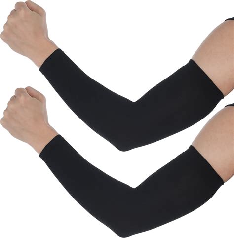 Yolev 10 Paar Arm Sleeves UV Schutz Lange Arm Ärmel Coole Kompressions