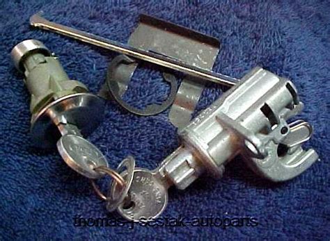 NOS Trunk Glove Lock With Keys Ford Torino 72 73 74 75 76 EBay