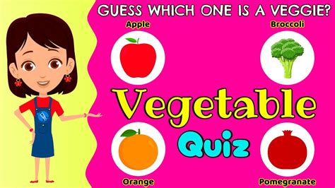 Guess The Vegetable Vegetable Quiz Learn Vegetables Educational