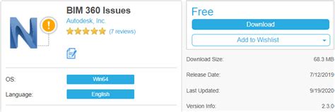 Bim 360 Issues Add In For Navisworks Navisworks Products 2021 Autodesk Knowledge Network