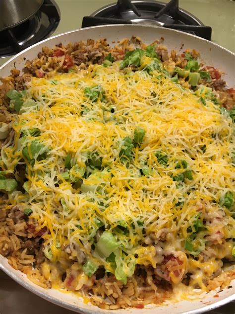 Easy Taco Skillet Recipe Allrecipes