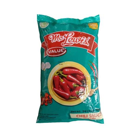 Jual Saos Mc Lewis Cabe Cabai 1kg Shopee Indonesia