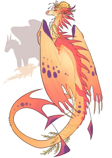 Queen Daybreak By Spookapi Dragon Sketch Wings Of Fire Dragons