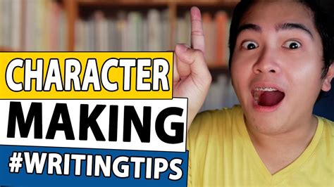 WritersBlock 01 Paano Gumawa Ng Character Writing Tip YouTube