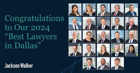 Jackson Walker Congratulates Attorneys Named Among Best