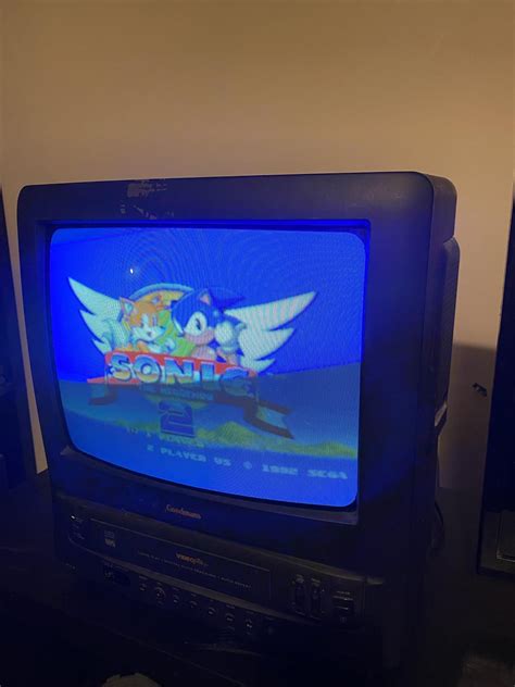 This Was My Television That I Used To Play All My Games On As A Kid