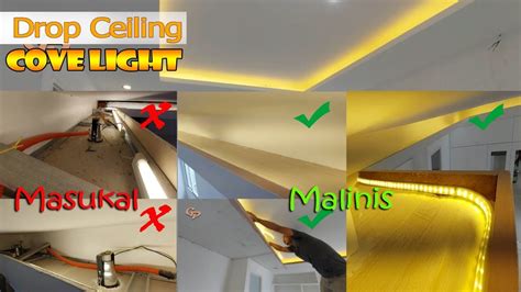 Drop Ceiling Installation Covelight Masukal Vs Malinis Drop