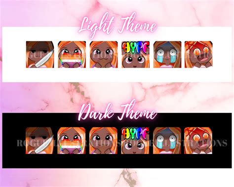 Lesbian Themed Twitch Emotes LQBTQIA Emotes LGBTQ Emotes Pride