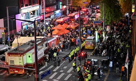 Itaewon Stampede: Buhari Commiserates with South Korean President over Loss of 150 Lives - Arise ...