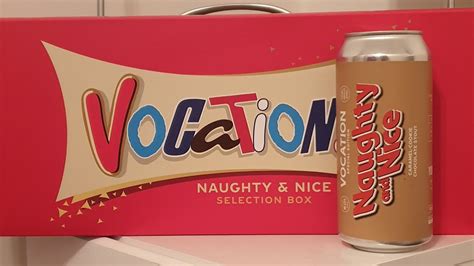 Beer Dad Vocation Naughty Nice Selection Box Caramel Cookie