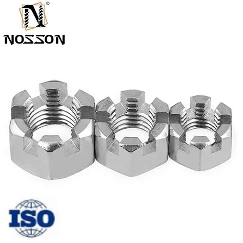 M3 M5 M6 M8 M10 Stainless Steel 304 316 Slotted Hex Hexagon Nut Buy