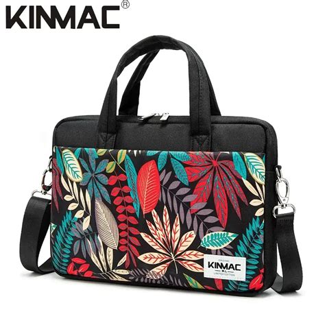 Kinmac Brand Shoulder Laptop Bag 13 14 15 6 Inch Lady Women Man Handbag