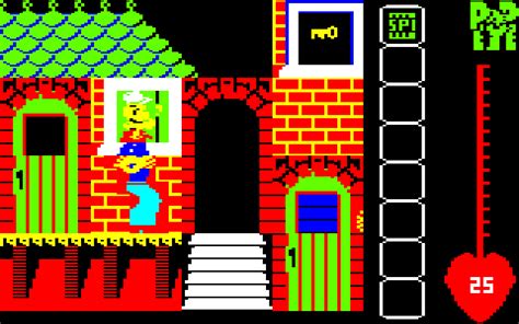 Popeye (1986) by Macmillan / Piranha / dk'tronics Amstrad CPC game