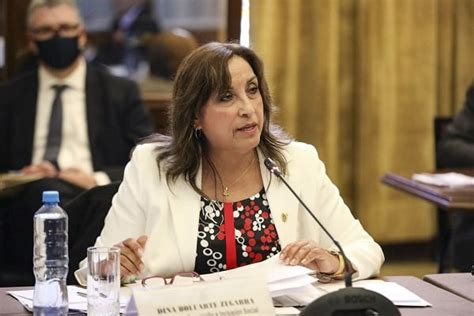 Dina Boluarte Sac Ver Informe Final De Denuncia Contra Vicepresidenta