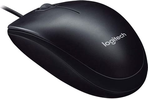 Logitech M90 Wired Mouse Usb Black — Rb Tech And Games