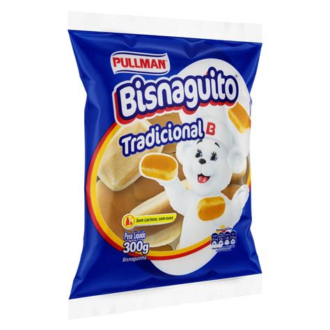 Bisnaguinha Tradicional Pullman Bisnaguito Sem Lactose Sem Ovos G