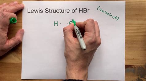 Draw The Lewis Structure Of Hbr Hydrogen Bromide Youtube