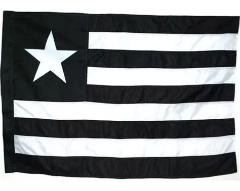 Bandeira Do Botafogo Oficial Dupla Face 192cm X 135cm