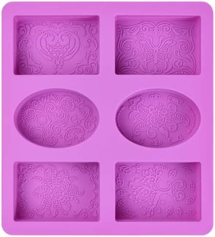 Newk Silicone Oval Soap Molds Cavities Diy Handmade Soap Mold With