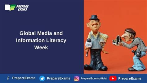 Global Media And Information Literacy Week 24 31 October PrepareExams