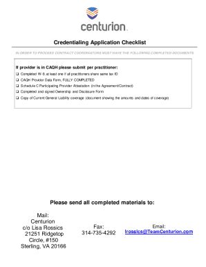 Fillable Online What Is Caqh How To Credential With Caqh Fax Email