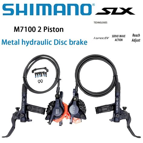 Shimano SLX Brake M7100 2 Piston M7120 4 Piston Mountain Bike Hydraulic