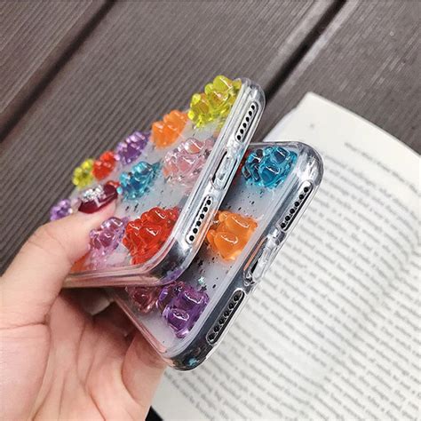 Gummy Bear Iphone Case Like Crystal Candies With Glitters Etsy