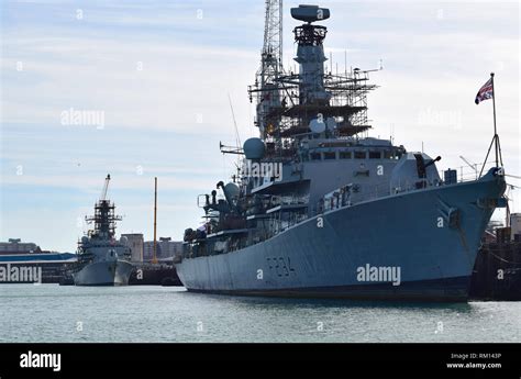 Portsmouth Historic Dockyard Portsmouth Hampshire 240916 Stock Photo