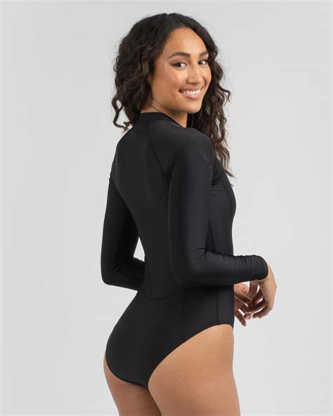 Shop Billabong Serene Long Sleeve Surfsuit In Black Fast Shipping And Easy Returns City Beach