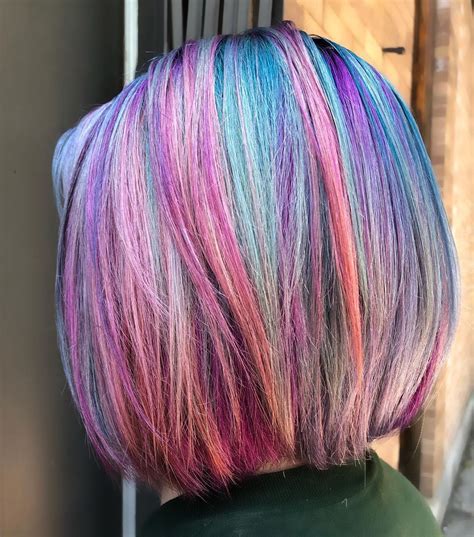 Chicago Hair Colorist On Instagram “five Hours Later 🦄🍬🍭🌈💕 Had So Much Fun Creating This Look