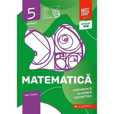 Matematica Clasa 5 Partea 1 Initiere 2023 2024 Ion Tudor