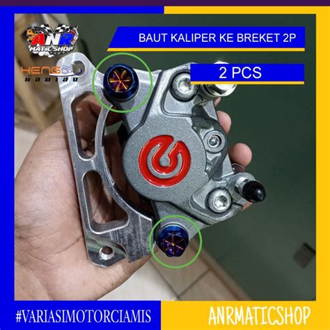 Baut Breket Ke Kaliper P Probolt Stainless Heng Thailand Tabung Rt