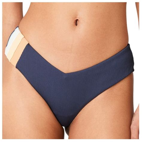 Rip Curl Block Party Hi Leg Skimpy Parte Inferiore Bikini Donna