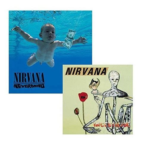 Nirvana Nevermind And Incesticide Nirvana 2 Cd Album Bundl Cuotas