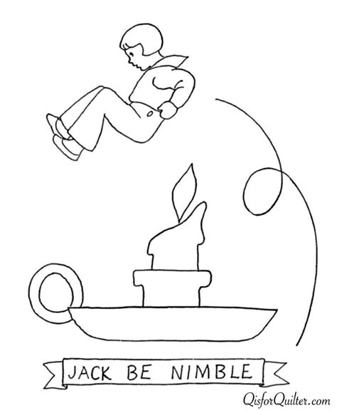 Free Jack Be Nimble Coloring Page, Download Free Jack Be Nimble Coloring Page png images, Free ...