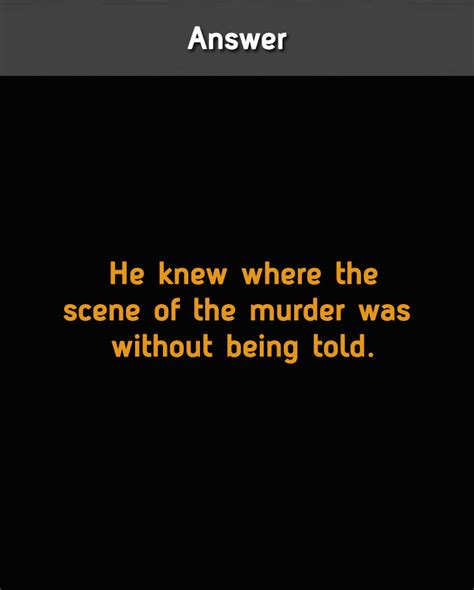 11 Murder Riddles For You To Solve