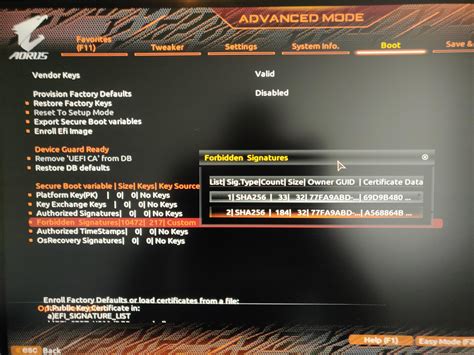 *hacked update* Found something in BIOS settings. what should i do now