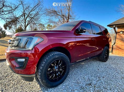 2020 Ford Expedition With 20x9 1 Fuel Sledge And 30555r20 Nitto Terra
