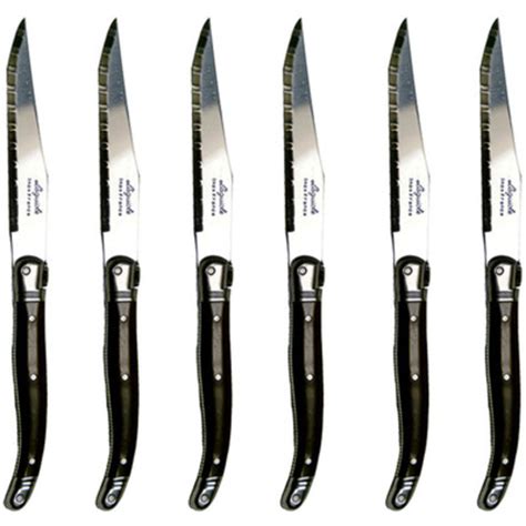 Multi-Colored Laguiole Steak Knives, set of 6 - Whisk