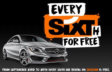 $300 Sixt Car Cert Contest, Postmark 9/24, 9/25, 9/26 - Rapid Travel Chai