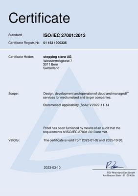 ISO IEC 27001 Recertification