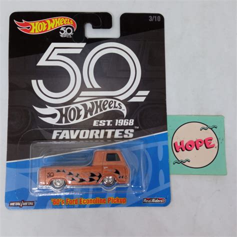 Hot Wheels Th HW Favorites EST S Ford Econoline Pickup Original Shopee Malaysia