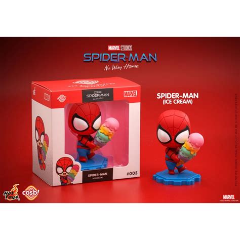 Figurine Spider Man No Way Home Cosbi Spider Man Ice Crea Hot Toys Marvel X Mvl Chez