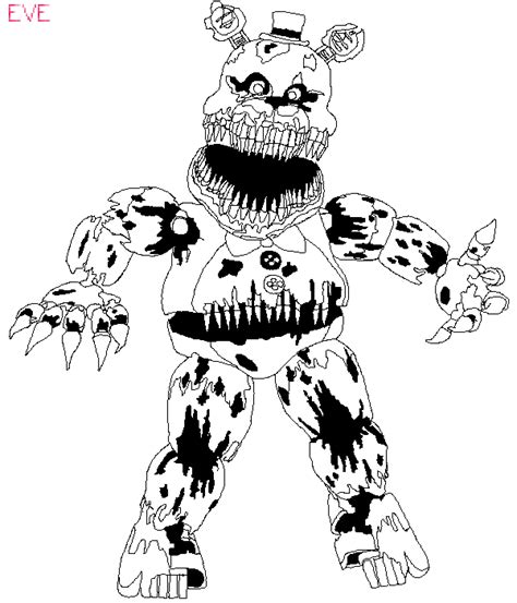 Pixilart Nightmare Fredbear By Specterskull