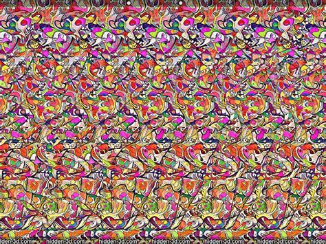 Animated Stereogram Magic Eye