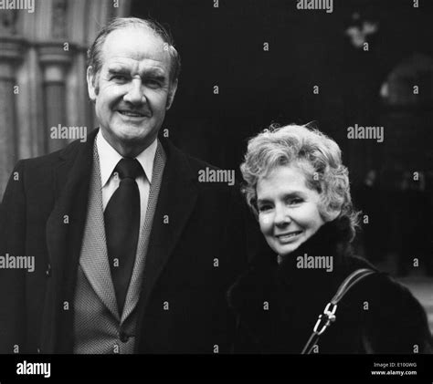 Senator George Mcgovern With His Wife Eleanor Hi Res Stock Photography