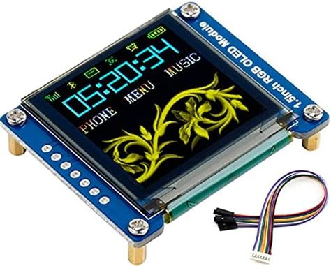 Waveshare 1 5inch RGB OLED Display Module 128x128 Pixels 16 Bit High