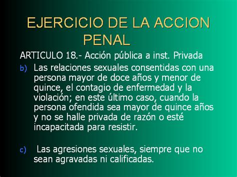 Investigación y procesamiento de la accion penal