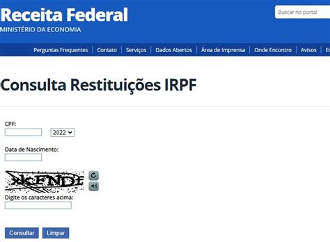 Imposto De Renda 2022 Receita Federal Abre Consulta Ao 3º Lote De Restituição Nesta Sexta