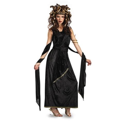 Fantasia Feminina Medusa Mitologia Grega Festa Carnaval Halloween